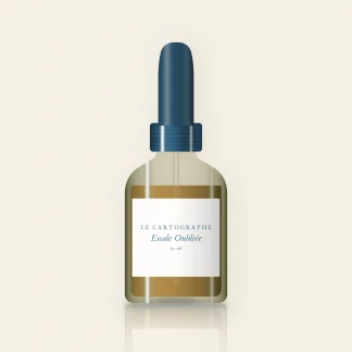 Huile à barbe Escale Oubliée au ciste – Le Cartographe, flacon compte-gouttes 30 ml