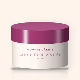 Crème mains et pieds fondante à l'huile d'avocat – Mousse Câline, pot 100 ml
