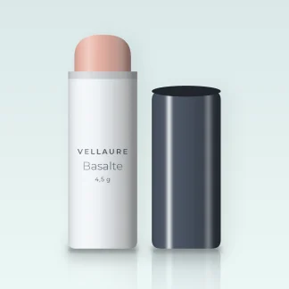Baume à lèvres Basalte au beurre de kokum – Vellaure, stick 4,5 g