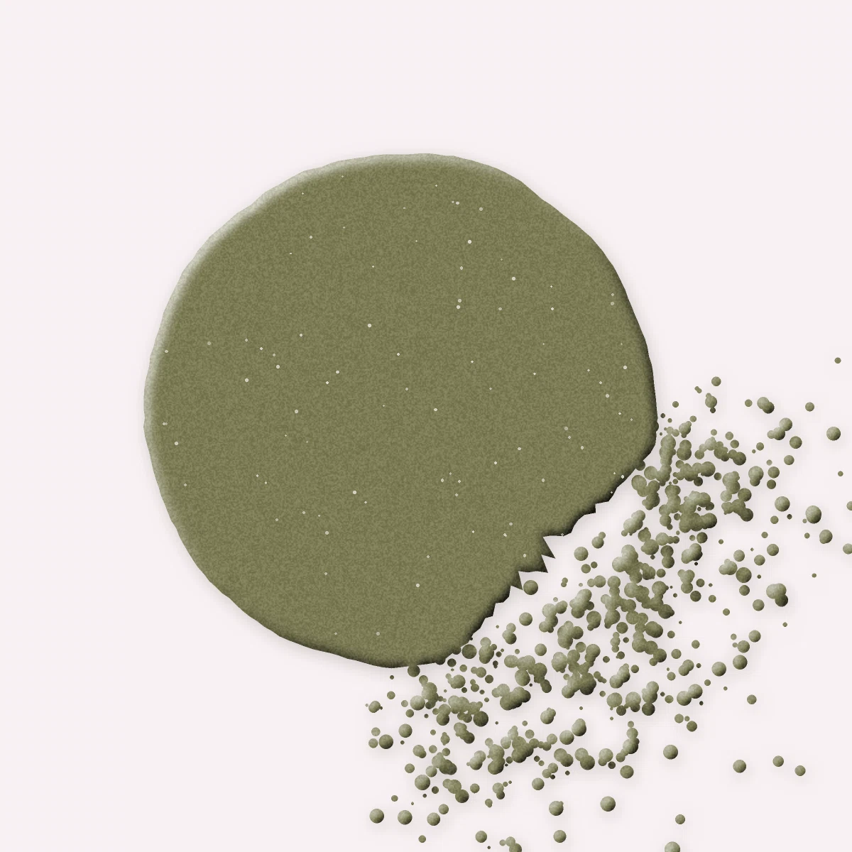 Palette yeux jour et nuit Minuit Doré – Balcon Pourpre, aperçu de la teinte Tons kaki