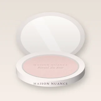 Enlumineur Rituel du Soir effet peau lumineuse – Maison Nuance, boîtier 7 g, teinte Nacre rosée