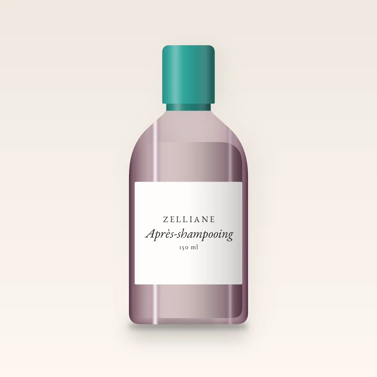 Après-shampooing protection couleur à l'huile d'amande – Zelliane, flacon 150 ml