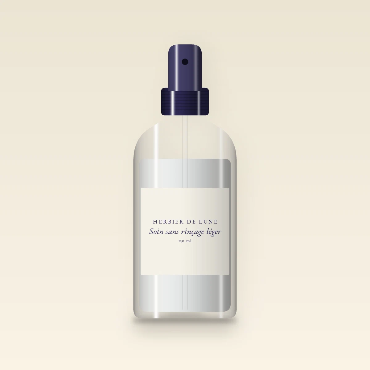 Soin sans rinçage léger à l'extrait de bambou – Herbier de Lune, flacon spray 150 ml