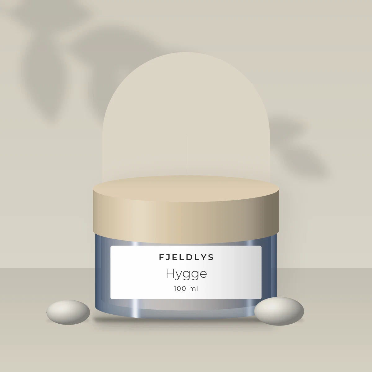 Hygge gommage visage énergisant – Fjeldlys, photo d'ambiance