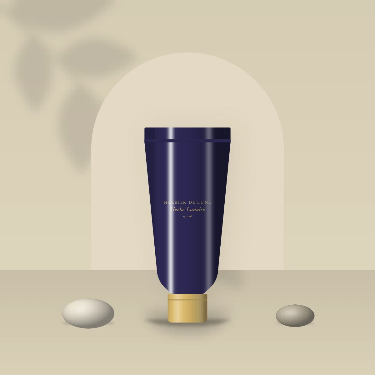Après-shampooing Herbe Lunaire à l'huile d'olive – Herbier de Lune, photo d'ambiance