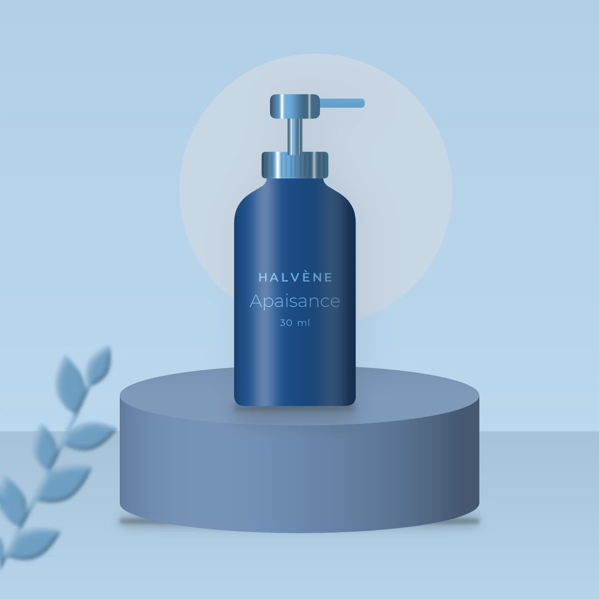 Sérum anti-fatigue Apaisance – Halvène, photo d'ambiance