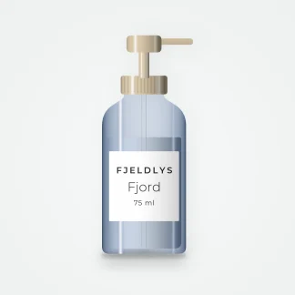 Baume après-rasage Fjord au sureau – Fjeldlys, flacon-pompe 75 ml