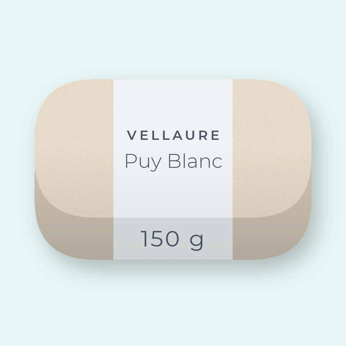 Savon Puy Blanc au beurre de karité – Vellaure, pain 150 g