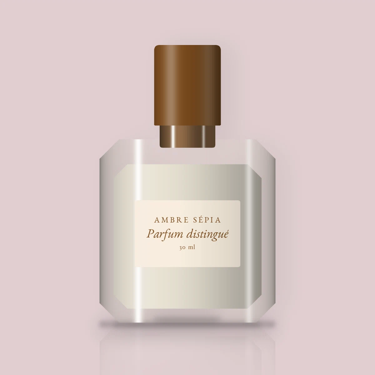 Parfum distingué au patchouli – Ambre Sépia, flacon 30 ml