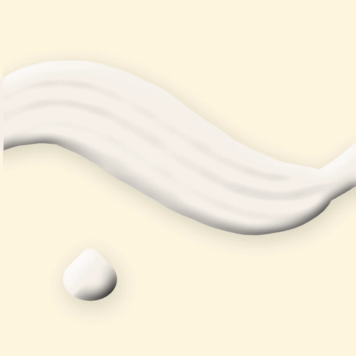 Crème hydratante confort à l'eau de bleuet – Mardi Douceur, aperçu de la texture