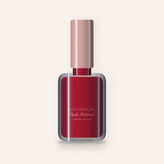 Vernis à ongles ultra-couvrant Opale Précieuse – Rive Opaline, flacon 10 ml, teinte 14 Rouge classique