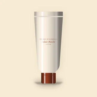 Gloss Falaise Blanche brillance miroir – Terre d'Ocrelle, tube 4 ml, teinte 01 Cristal