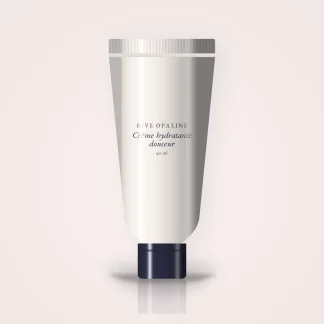 Crème hydratante douceur à la niacinamide – Rive Opaline, tube 40 ml