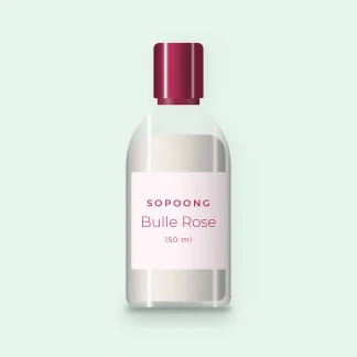 Nettoyant visage Bulle Rose à l'extrait d'hamamélis – Sopoong, flacon 150 ml