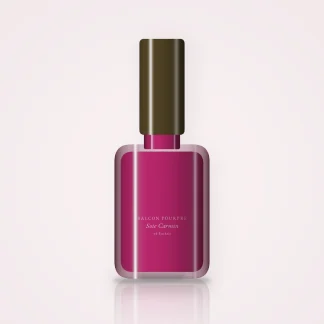 Vernis à ongles nourrissant Soie Carmin – Balcon Pourpre, flacon 5 ml, teinte 08 Fuchsia