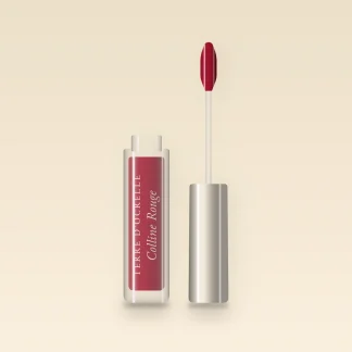 Gloss Colline Rouge effet volume – Terre d'Ocrelle, flacon applicateur 4 ml, teinte 08 Rouge rubis