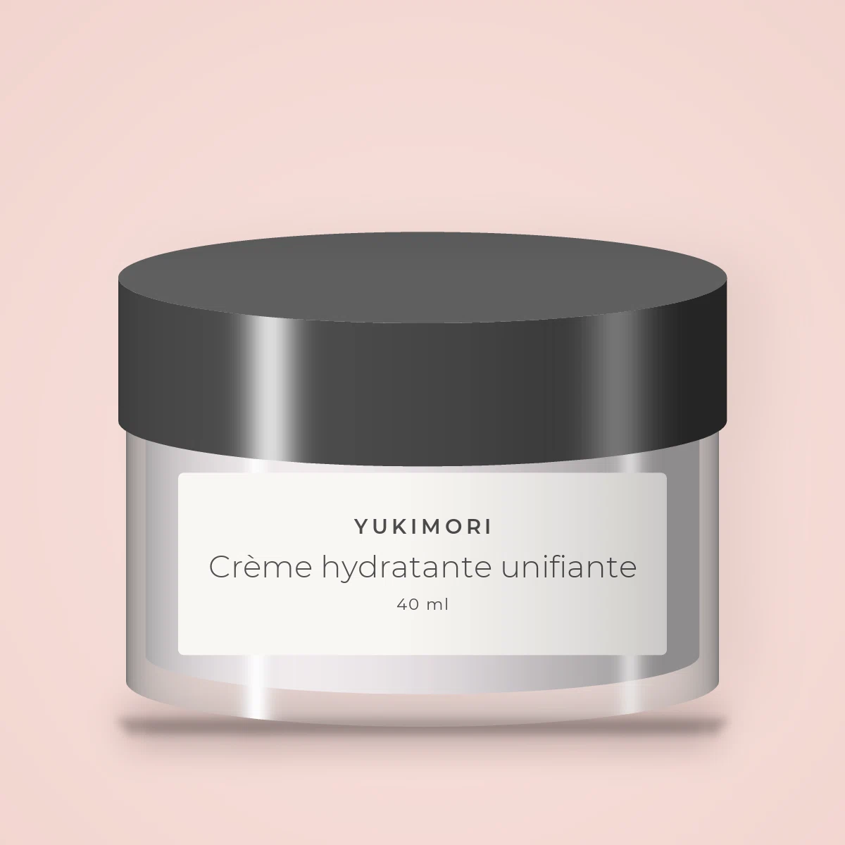 Crème hydratante unifiante à l'extrait d'avoine – Yukimori, pot 40 ml