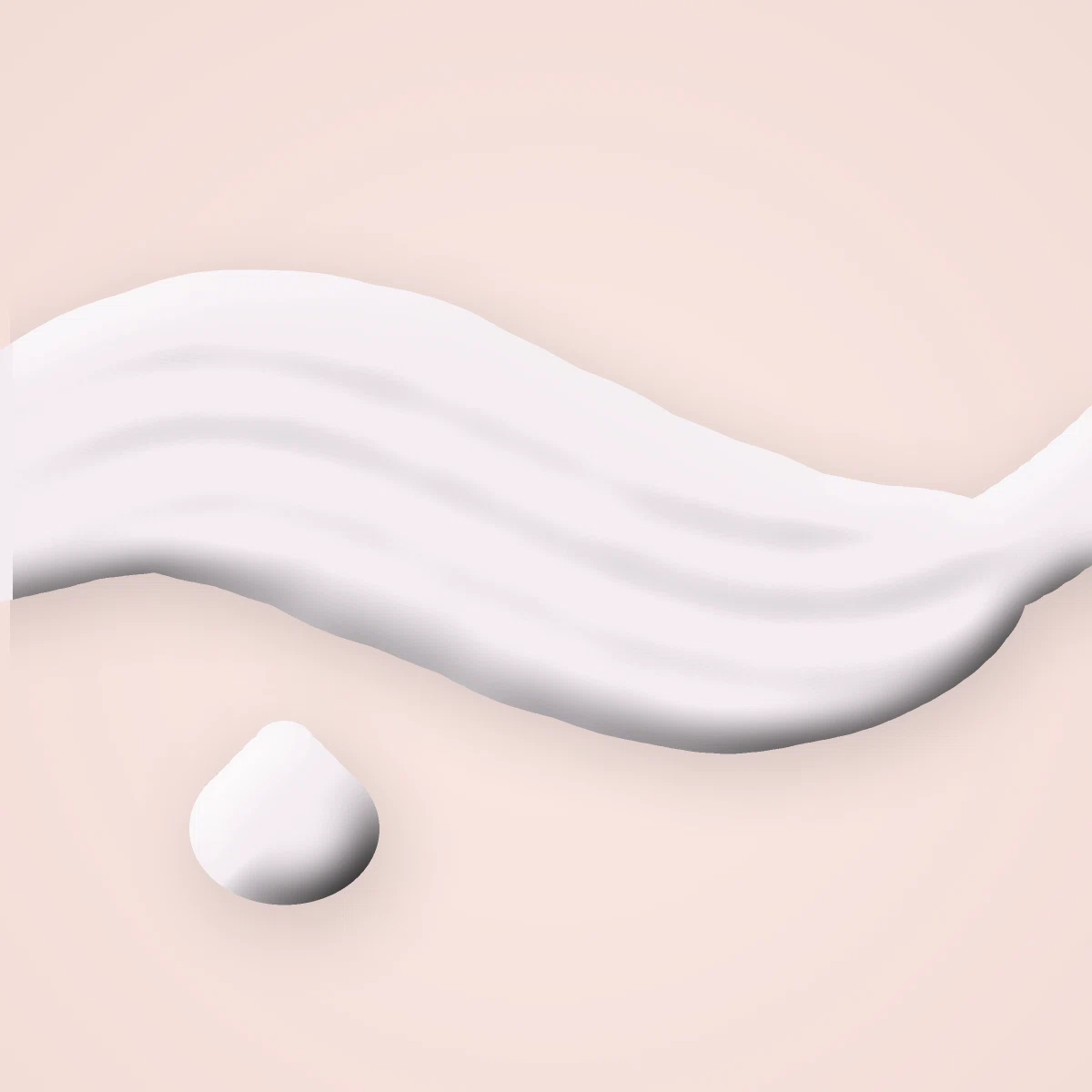Crème hydratante unifiante à l'extrait d'avoine – Yukimori, aperçu de la texture