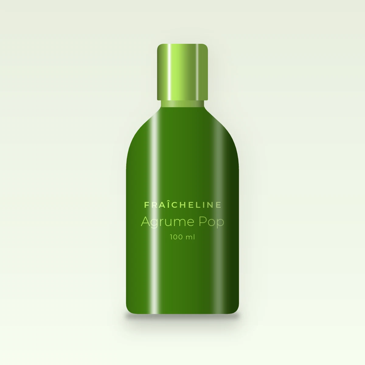 Shampooing Agrume Pop aux céramides – Fraîcheline, flacon 100 ml