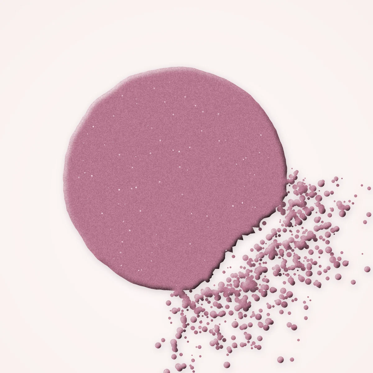 Blush Défilé à l'huile d'abricot – Coulisse Rouge, aperçu de la teinte 08 Mauve