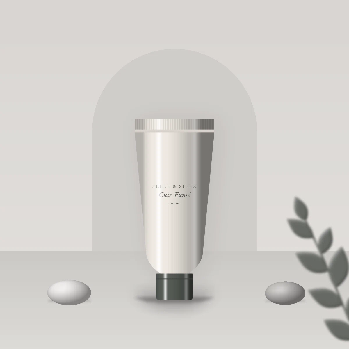 Soin visage confort Cuir Fumé – Selle & Silex, photo d'ambiance