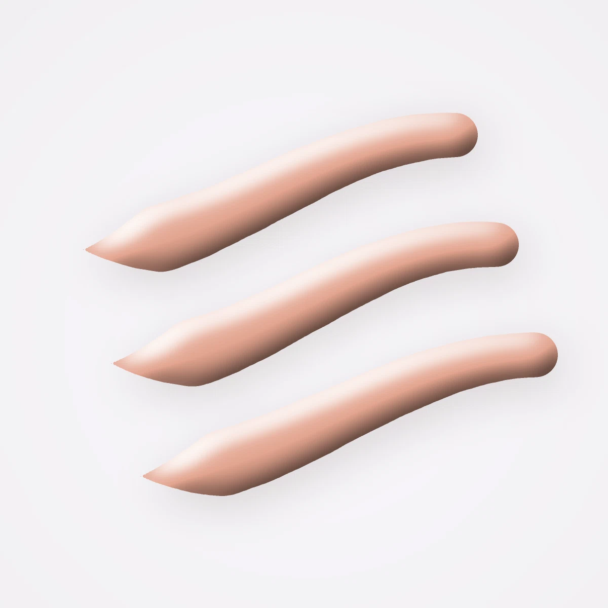 Gloss vitaminé au beurre de murumuru – Chromalie, aperçu de la teinte 02 Nude pêche