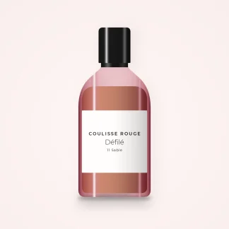 Fond de teint effet naturel Défilé – Coulisse Rouge, flacon 35 ml, teinte 11 Sable