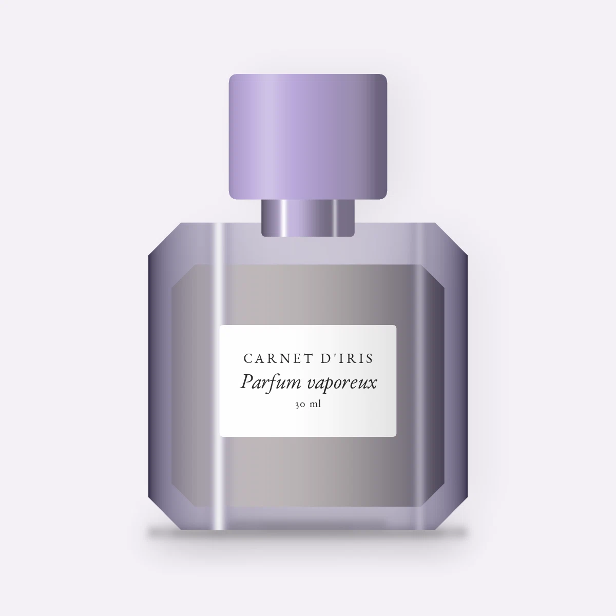 Parfum mixte vaporeux à la fleur d'oranger – Carnet d'Iris, flacon 30 ml