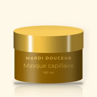 Masque capillaire hydratation intense à l'huile de camélia – Mardi Douceur, pot 150 ml