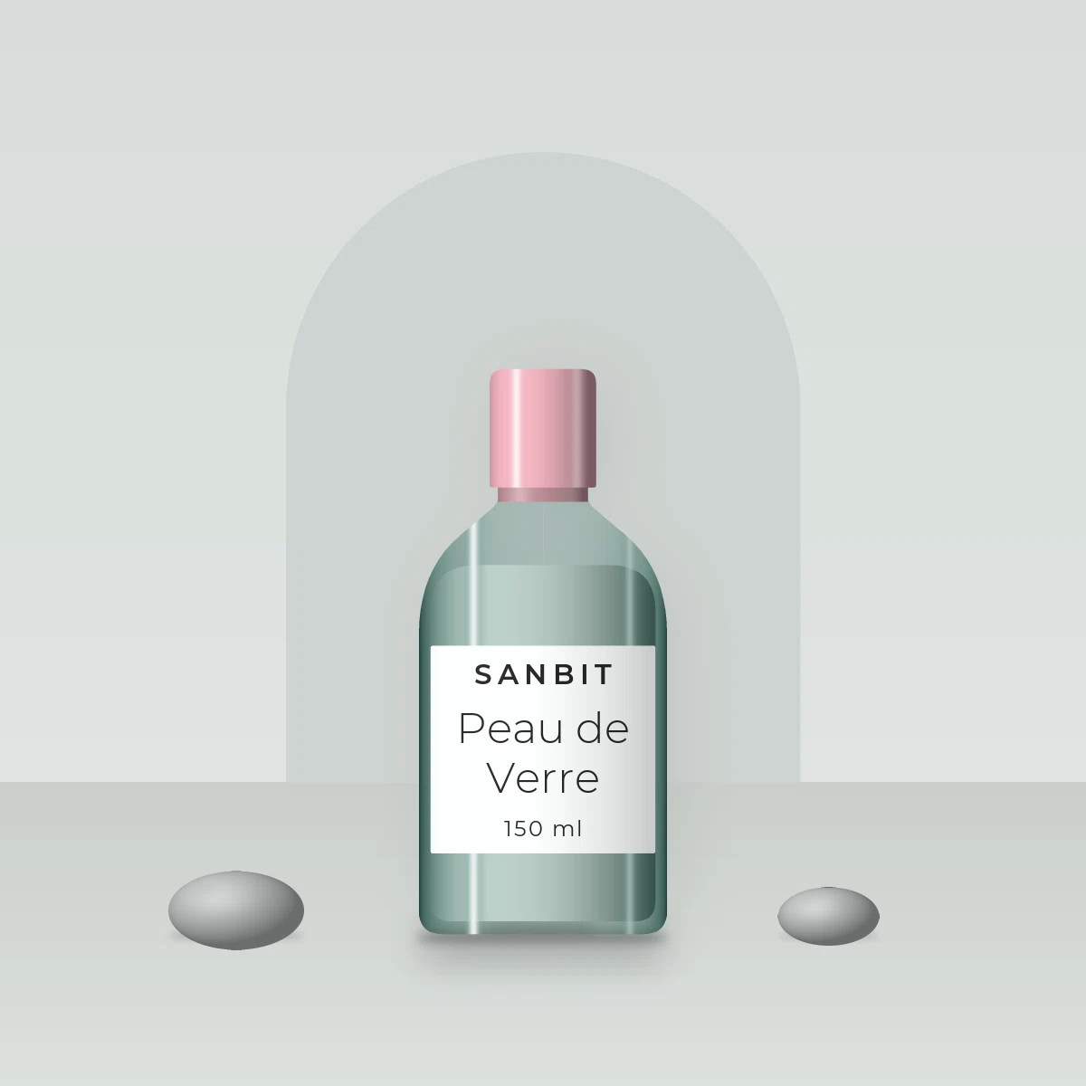 Nettoyant visage Peau de Verre à l'hydrolat de néroli – Sanbit, photo d'ambiance