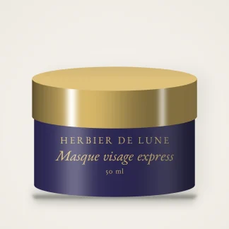 Masque visage express à l'extrait de papaye – Herbier de Lune, pot 50 ml