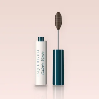 Mascara effet faux cils Galerie Vitrée – Laque Rivoli, flacon et brosse 4 ml, teinte Brun