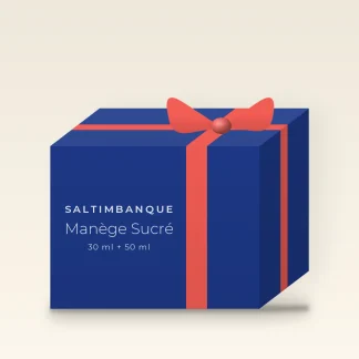 Coffret Manège Sucré à la fleur de tiaré – Saltimbanque, 30 ml + 50 ml
