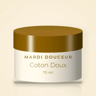 Coton Doux crème hydratante anti-pollution – Mardi Douceur, pot 75 ml