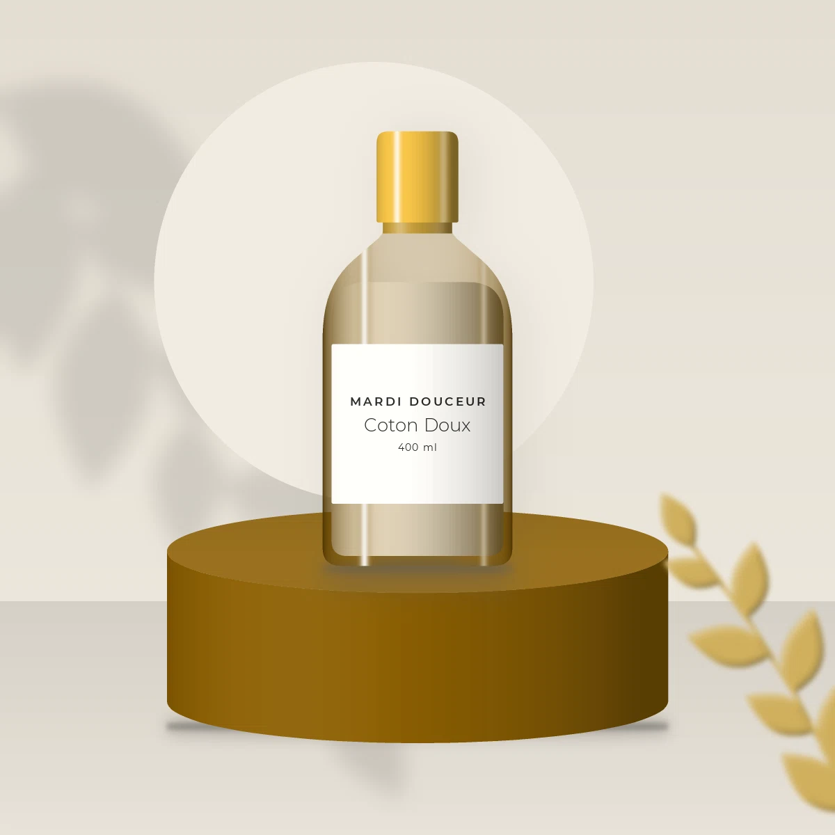 Lait corps Coton Doux adoucissant – Mardi Douceur, photo d'ambiance
