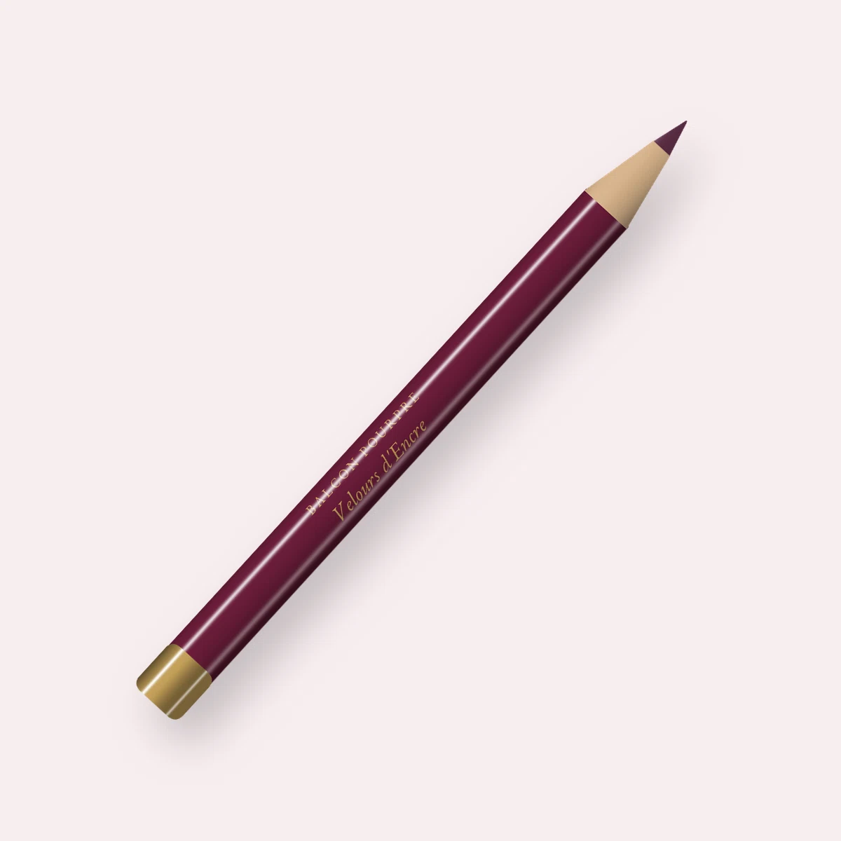 Eyeliner Velours d'Encre à l'amande douce – Balcon Pourpre, crayon 1,2 g, teinte Prune