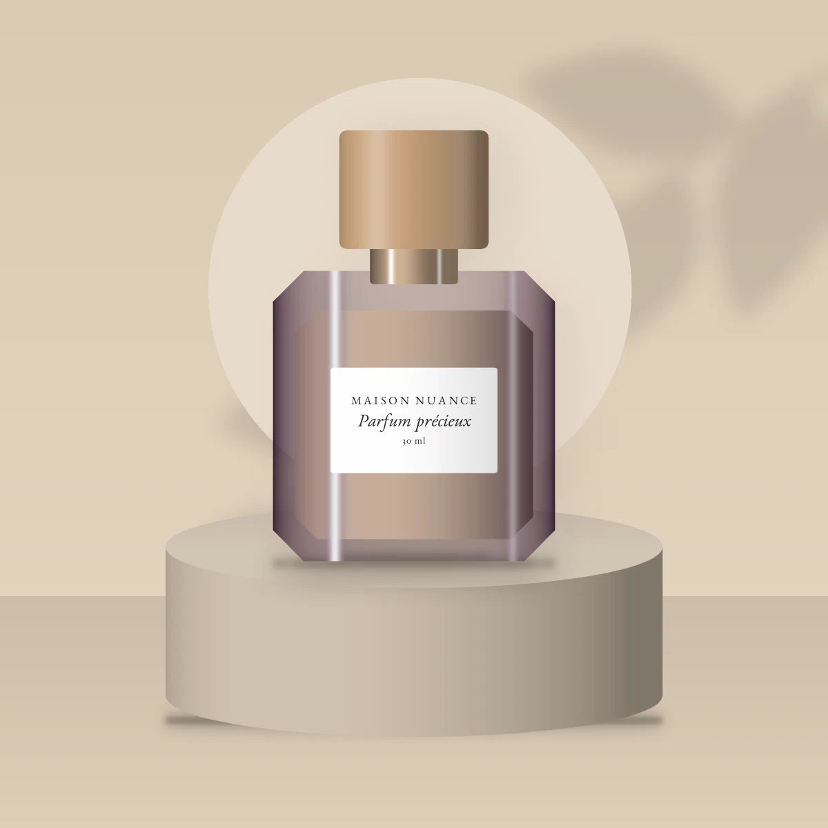 Parfum précieux à la fleur de cerisier – Maison Nuance, photo d'ambiance