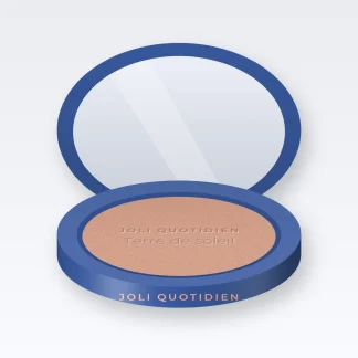 Terre de soleil tenue extrême à l'huile de raisin – Joli Quotidien, boîtier 15 g, teinte 02 Sable rosé