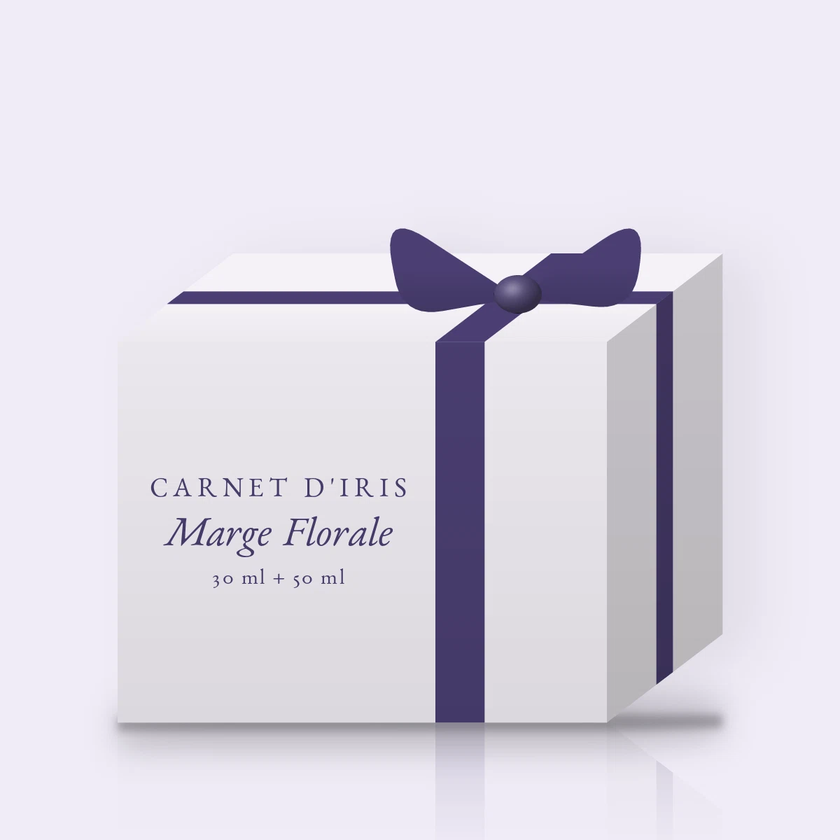 Coffret parfum Marge Florale insouciant – Carnet d'Iris, 30 ml + 50 ml