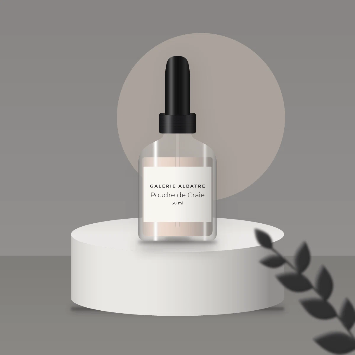 Sérum apaisant Poudre de Craie – Galerie Albâtre, photo d'ambiance