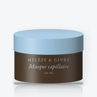 Masque capillaire revitalisant à l'extrait de figue – Mélèze & Givre, pot 150 ml
