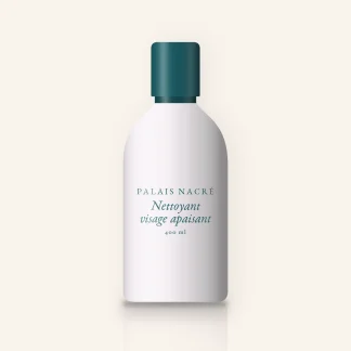 Nettoyant visage apaisant à l'eau de rose – Palais Nacré, flacon 400 ml