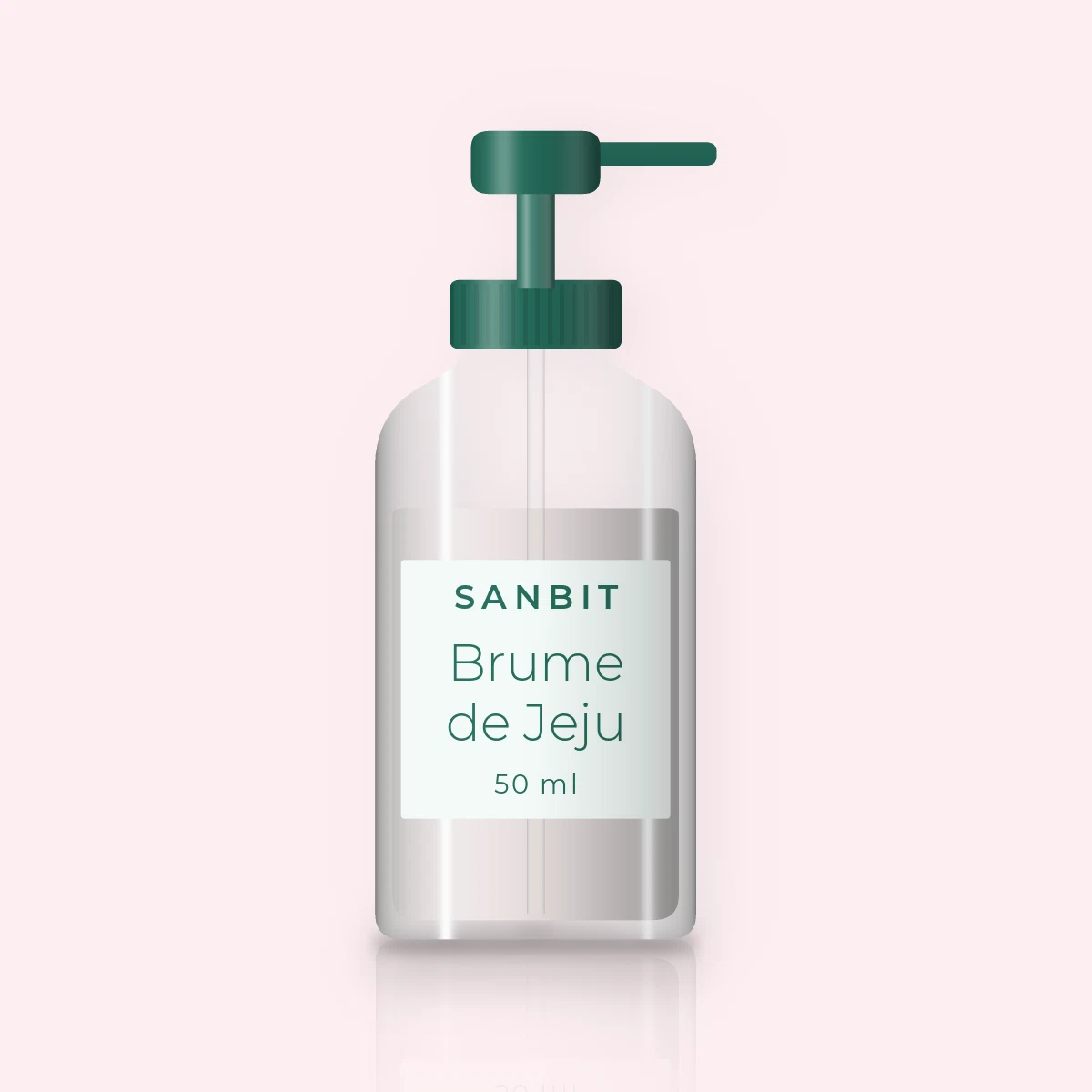 Soin anti-âge Brume de Jeju à l'adénosine – Sanbit, flacon-pompe 50 ml