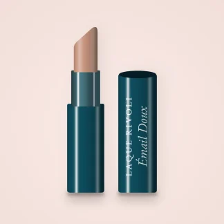 Rouge à lèvres Émail Doux à l'huile d'avocat – Laque Rivoli, étui 3,8 g, teinte 01 Nude beige