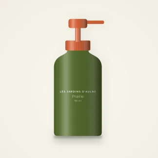 Soin sans rinçage désaltérant Prairie – Les Jardins d'Aulne, flacon-pompe 150 ml