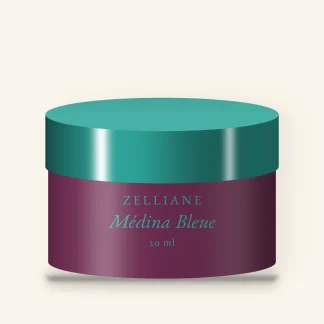 Contour des yeux anti-fatigue Médina Bleue – Zelliane, pot 20 ml