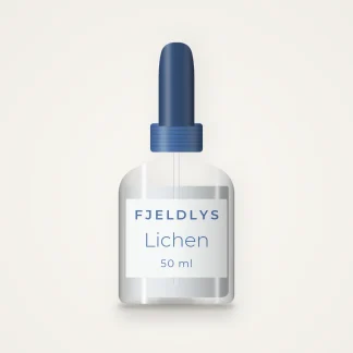 Sérum lissant Lichen – Fjeldlys, flacon compte-gouttes 50 ml