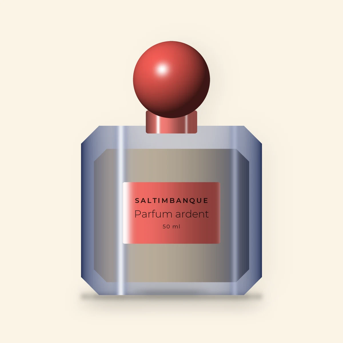 Parfum ardent au bois de santal – Saltimbanque, flacon 50 ml