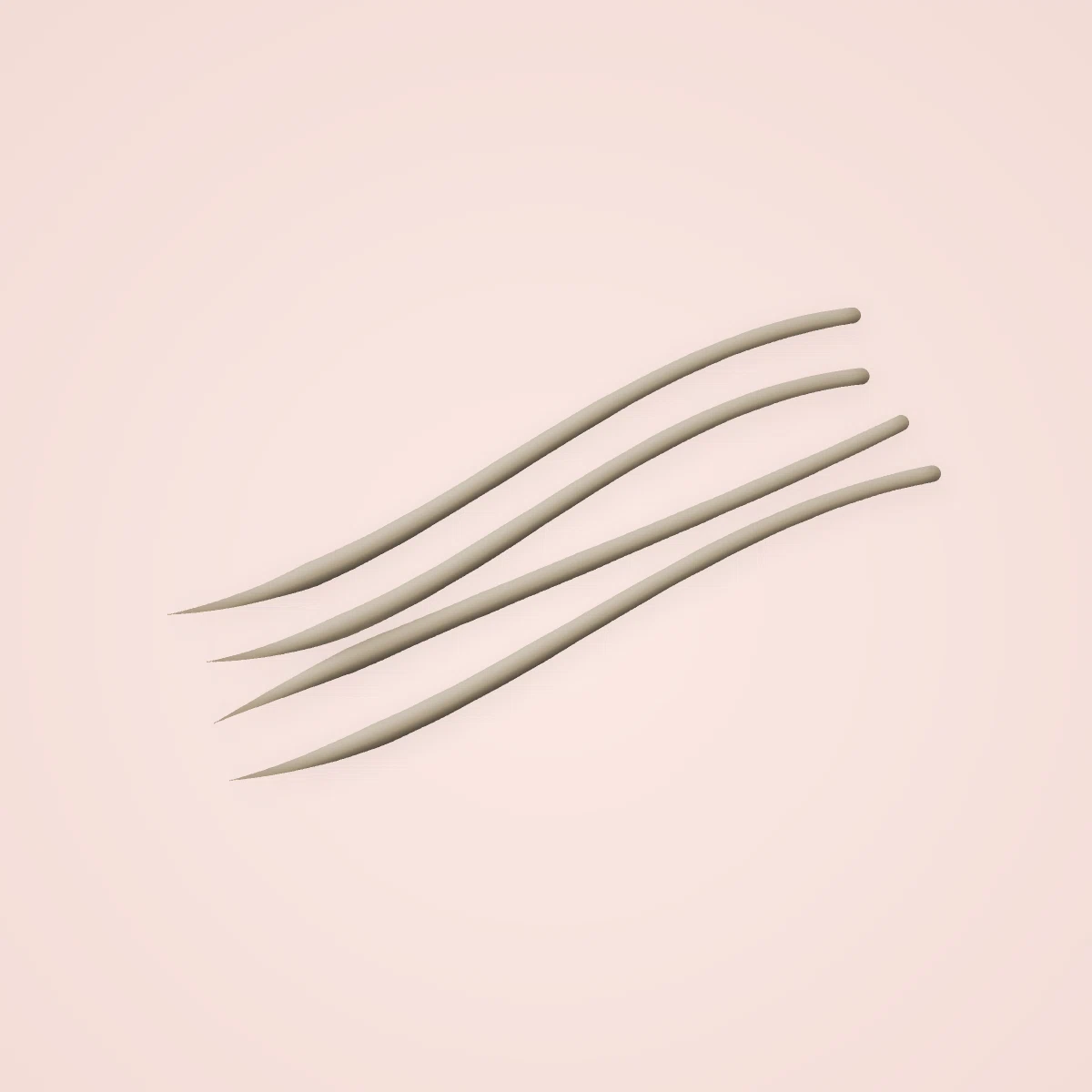 Crayon à sourcils Forêt Blanche discret – Yukimori, aperçu de la teinte 01 Blond cendré