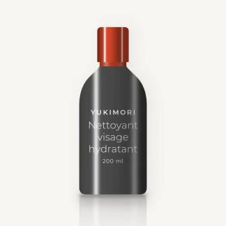 Nettoyant visage hydratant à l'extrait d'hamamélis – Yukimori, flacon 200 ml